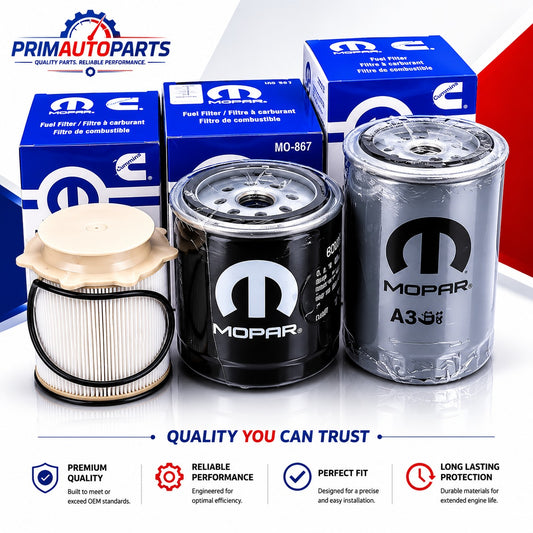 Mopar Oil & Fuel Filter Kit for 2013–2018 Dodge Ram 2500–5500 6.7L Cummins